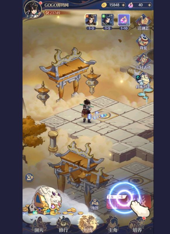 [一键自动搭建脚本]卡牌回合手游-炼仙传说-一键自动搭建脚本-Gogo源码网